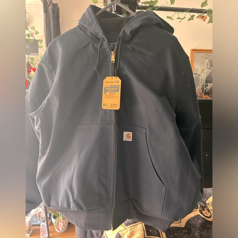 Men’s Carhartt Work bomber Jacket - navy blue